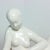 Vintage White Porcelain Statue of Reading Lady from Jihokera, 1960s For Sale - Image 9 of 11