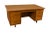 1970s Mid-Century Walnut Large Executive Desk For Sale In Baltimore - Image 6 of 10