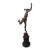 Late 20th Century 27" Patinated Statue of Mercury / Hermes After Jean De Boulogne For Sale