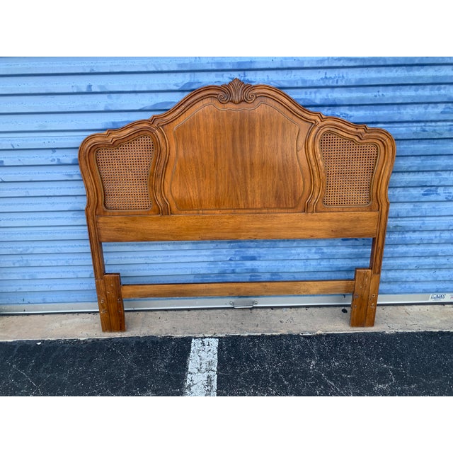 French Provincial Queen Headboard by Thomasville - Vintage Wood ...