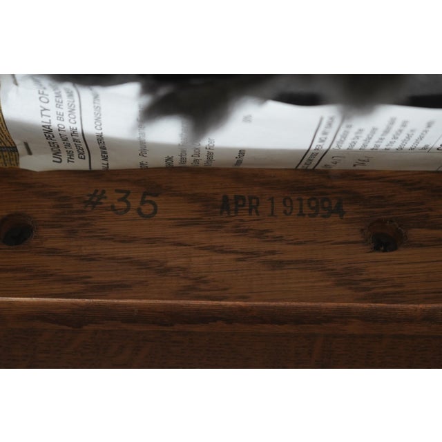 Stickley Mission Oak Prairie Club Chair For Sale - Image 18 of 18