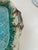 1900s Flower & Leaf Decorated Victorian Ceramic Majolica Platter For Sale - Image 4 of 8