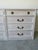 Vintage John Widdicomb Neoclassical Style 8-Drawer Dresser With Brass Handles For Sale - Image 4 of 18