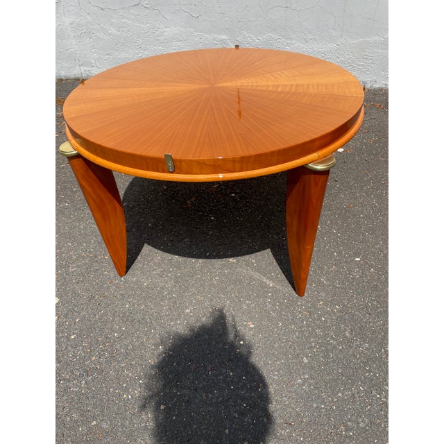 Art Deco Side Table by Maurice Jallot, France, 1940s For Sale - Image 6 of 13