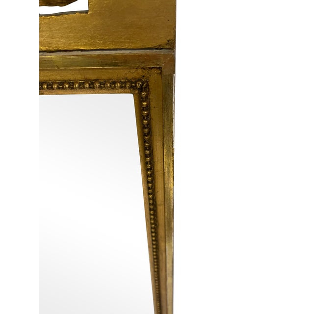 Late 18th Century Late 18th Century Gustavian Gilt Swedish Mirror with Original Glass For Sale - Image 5 of 18