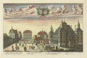 Jean Marot, Noble Abode: The Gardie Estate in Stockholm as Envisioned, 1670, Print