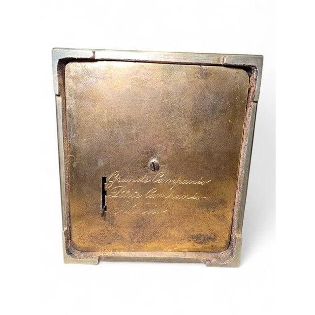 Spanish Gilt Bronze Carriage Clock, 1890s For Sale - Image 11 of 12