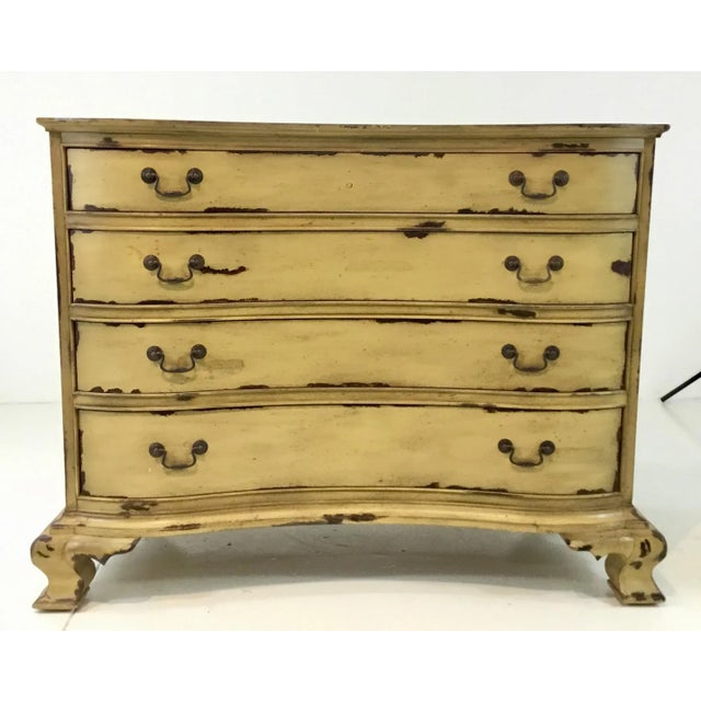 2010s Boho Chic Yellow Currey & Co. Alcott Chest of Drawers For Sale - Image 5 of 5