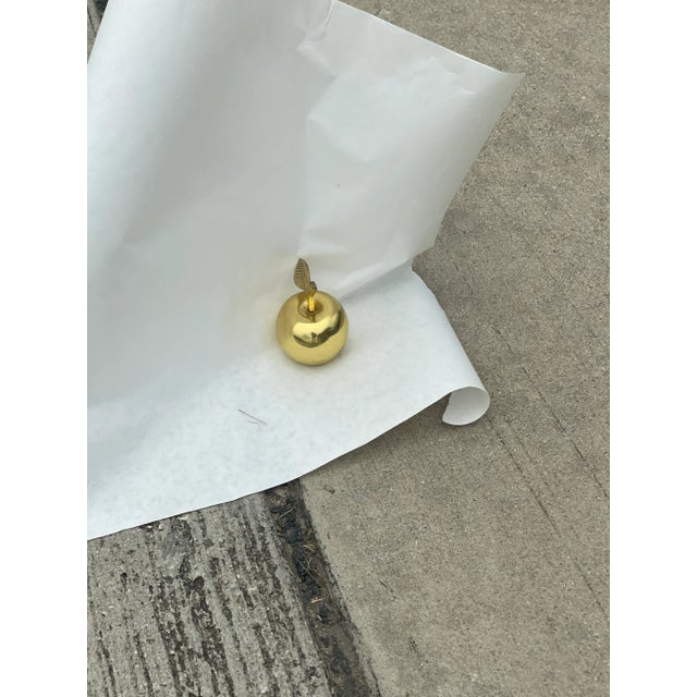 Traditional Brass Apple Bell For Sale - Image 3 of 7