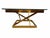 Regency Style Brass and Glass Coffee Table For Sale - Image 4 of 4
