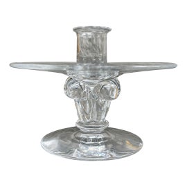 Example of Steuben Glass Candle Holders