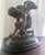 Vintage Grand Scale Patinated Bronze "Cupid Playing With a Butterfly" After Injalbert 1890 For Sale - Image 4 of 18