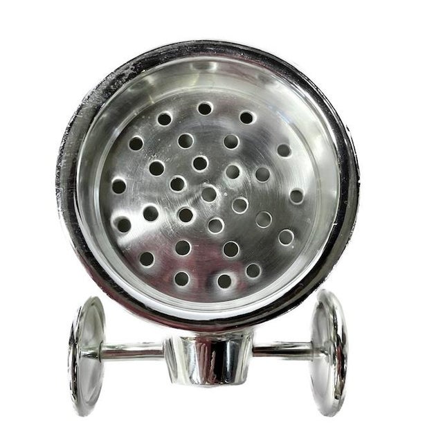 ZEPPELIN SHAKER 40 シルバー 未使用品 Zeppelin Shaker in Silver-Plating for sale at Pamono