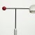 Tomo Floor Lamp Black, Silver & Red by Toshiyuki Kita for Bilumen, 1980s For Sale - Image 6 of 16