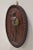 Antique 1900s Oval Carved Mahogany Figural Goddess Wall Sculpture Plaque For Sale In Philadelphia - Image 6 of 11