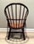 Antique Paine Furniture Co. Boston Child's Windsor Armchair With Original Rush Seat For Sale - Image 10 of 17