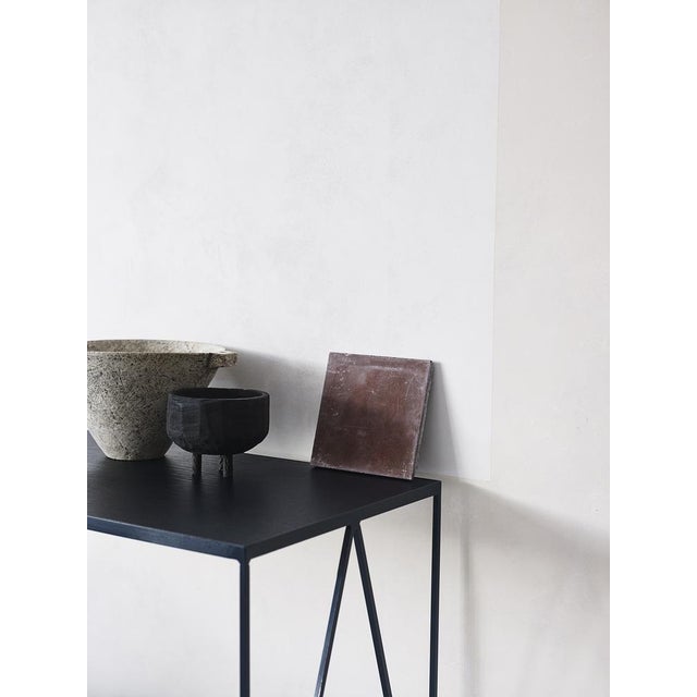 The compact and elegant Study desk is made from steel with a choice of thirteen powder coated colours. The top is made out...