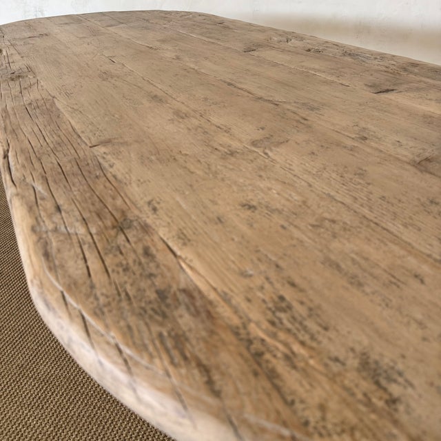 Costa Dining Table - Vintage Natural For Sale In Los Angeles - Image 6 of 13