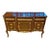 French Louis XVI Style Brown Commode With 7 Drawers For Sale