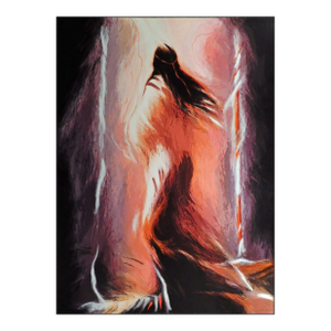 1990s Larry Fodor Ritual Art Original Signed Serigraph Le #D Artwork Art Submit Offer!