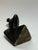 Mid 20th Century Modernist Bronze Figural Sculpture 9.5” Tall For Sale - Image 9 of 9