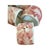 Shabby Chic Vintage Hand Painted Pink Floral Ceramic Napkin Rings For Sale - Image 3 of 3