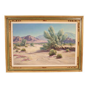Desert Landscape Painting by Norman Yeckley (1914-1994)