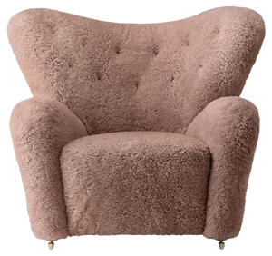 Sahara Sheepskin the Tired Man Lounge Chair by Lassen