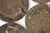 Marble Plates with Fossil Inclusions, Set of 7 For Sale - Image 4 of 8