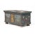 Beige Rustic Farmhouse Folk Art Painted Bridal Chest For Sale - Image 8 of 16