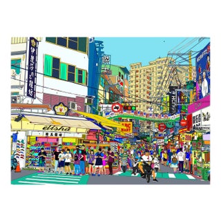 Feng Chia Night Market Taichung, 2021 For Sale