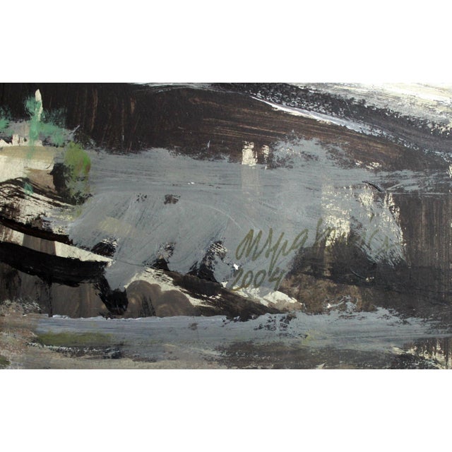 Magdalena Spasowicz, Houses, Oil & Acrylic on Cardboard, 2004 For Sale - Image 3 of 7