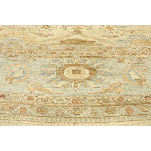 Vintage Persian Sultanabad Rug - 13'04 X 19'00 For Sale - Image 4 of 8