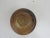 Early 20th century handmade round horn box. Concentric circle decoration, no markings, scattered loss due to insects,...