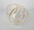 Vintage Striped Gold Lowballs- Set of 4 For Sale - Image 11 of 11