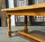 1920s Bleached Oak Farmhouse Dining Table, 1920s For Sale - Image 5 of 18
