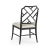 Chippendale Chippendale Bamboo Dining Chair - Ebonized For Sale - Image 3 of 6