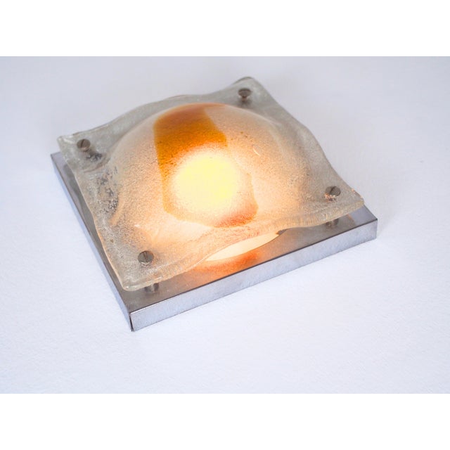 Sconce by Toni Zuccheri for A.V. Mazzega, Italy, 1970s For Sale - Image 18 of 18