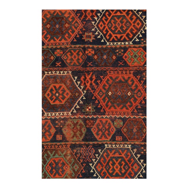 Kazak is a modern shape of old Caucasian rugs which strictly adheres to traditional design elements of the Caucasus. It...