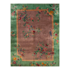 Antique Chinese, Art Deco Rug 8' 9'' x 11' 4''