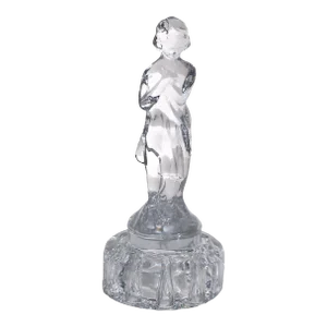 Cambridge Glass Draped Lady Flower Frog