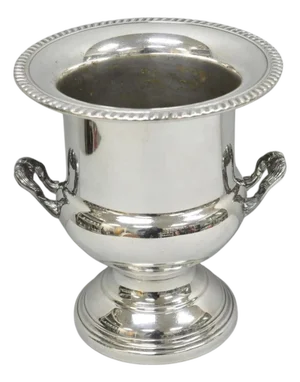 Vintage Traditional Wma Rogers Silver Plated Trophy Cup Urn Champagne Chiller Bar Ice Bucket