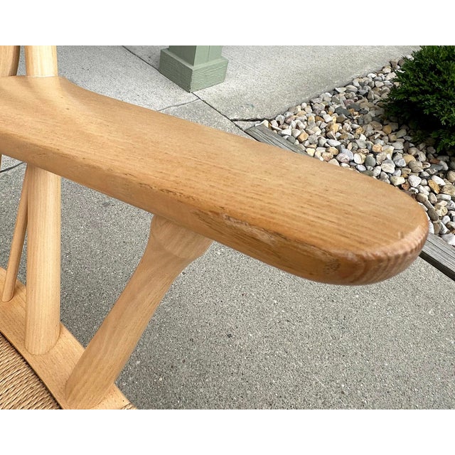Brown “Peacock” Designed by Hans Wegner for Johannes Hansen Chair For Sale - Image 8 of 9