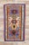 Brown Vintage Persian Shiraz Kilim Rug, 03'04 X 05'08 For Sale - Image 8 of 9