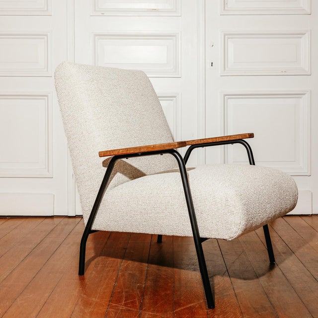 Meurop Rio Lounge Chairs by Pierre Guariche for Meurop, Belgium, 1960, Set of 2 For Sale - Image 4 of 13