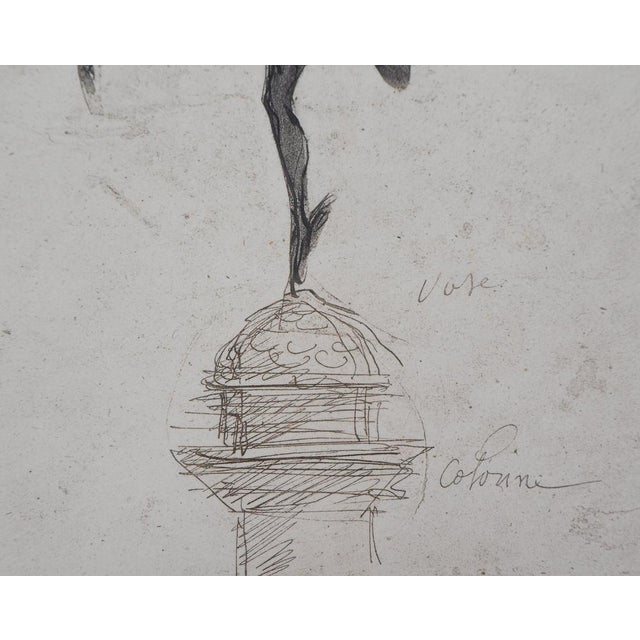 After Auguste Rodin, Mercury, Engraving For Sale - Image 5 of 6