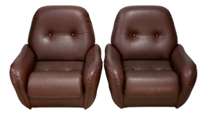 Set of Space Age Armchairs, 1970s
