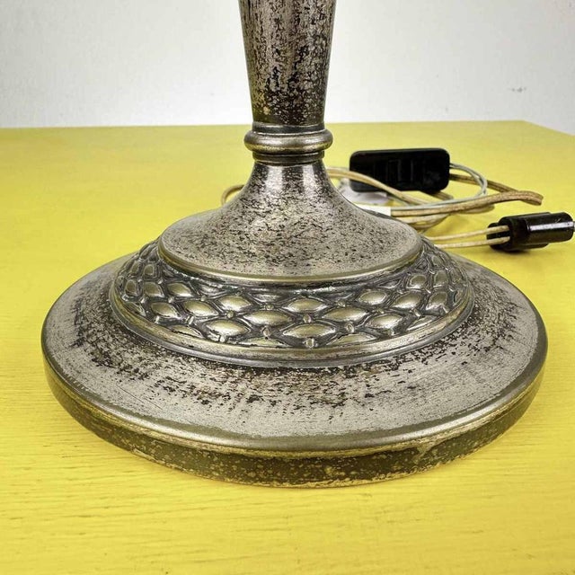 Lampshade diameter 23.5 cm Height: 52 Diameter: 13.5 This piece is attributed to the mentioned designer/maker. It has no...