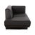 Visavis Leather Set Three-Seater Sofa Couch Chaise Lounge in Black by Brühl, Set of 2 For Sale - Image 15 of 18
