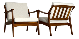 Lounge Chairs by Niels Koefoed, 1960s, Set of 2